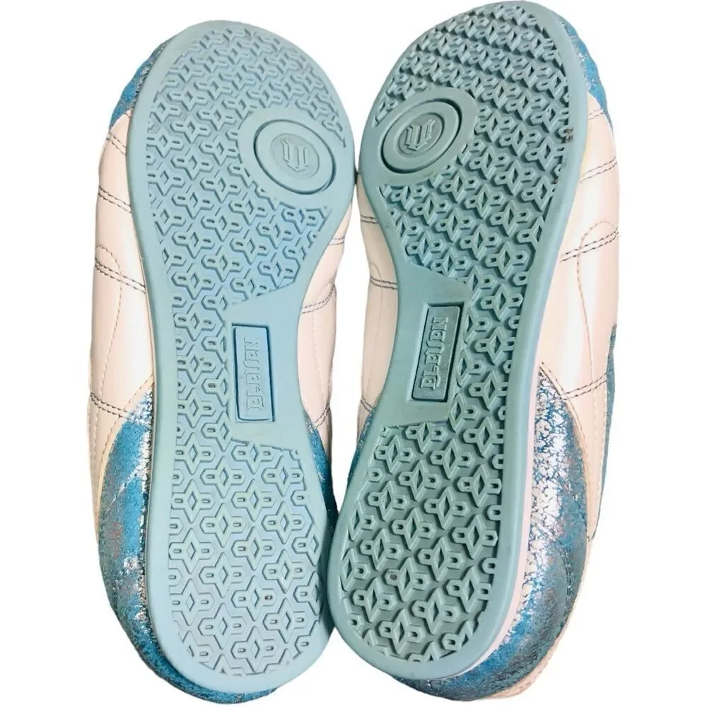 Eleven by Venus Williams Blue Silver Crackle Tennis Sneakers